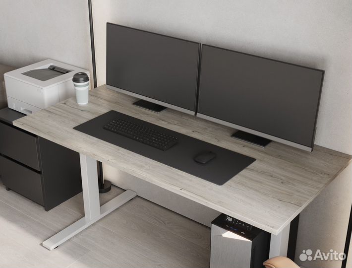 Стол регулируемый по высоте jetdesk L 150x70x2.2см