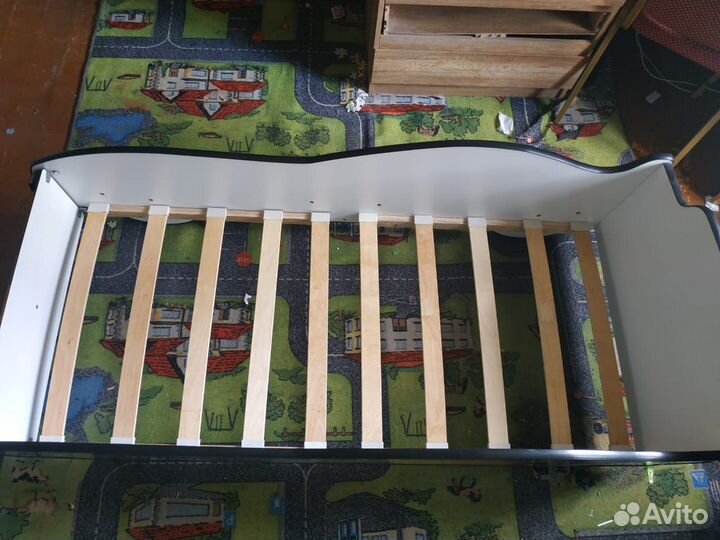 Детская кровать от 3 лет с матрасом бу