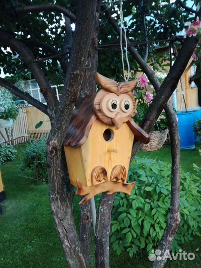 Скворечник - сова