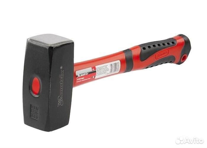 Кувалда, 2000 г, фибергласовая обрезиненная рукоят