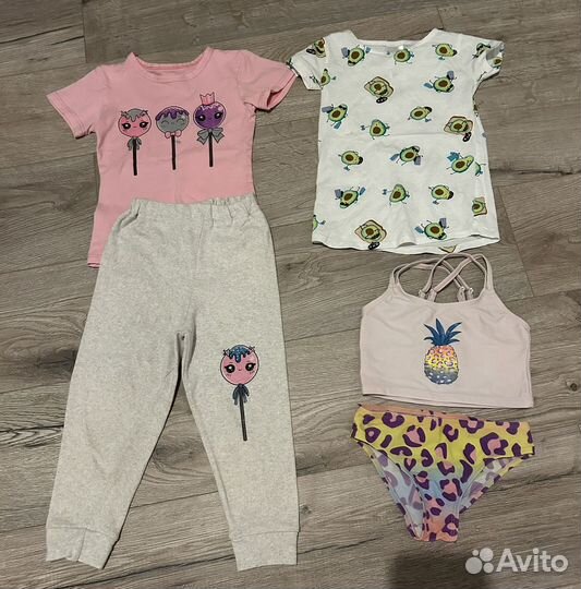 Вещи пакетом на девочку 98 104