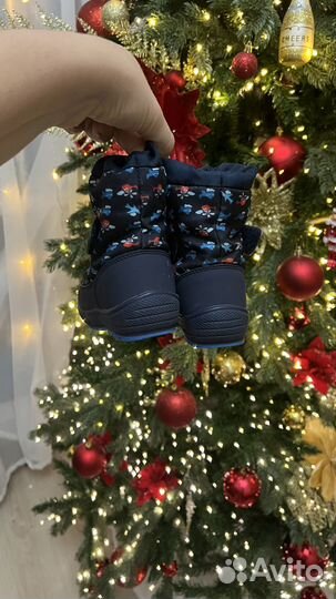 Сапоги зимние детские 24