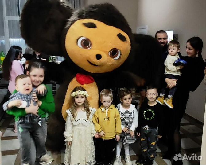 Ростовая кукла, Белый Мишка Умка Чебурашка