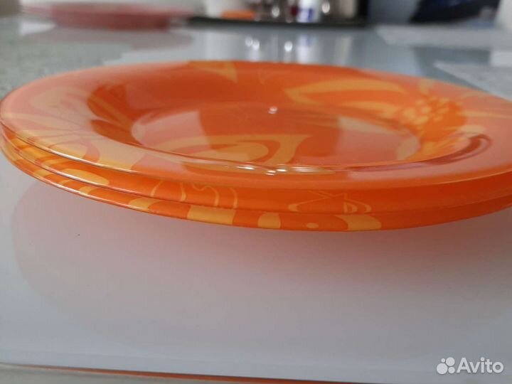 Тарелки диам.20см.(франция) luminarc3шт