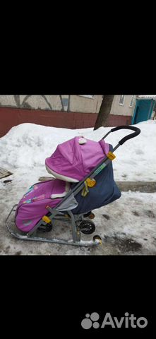 Санки коляска ника