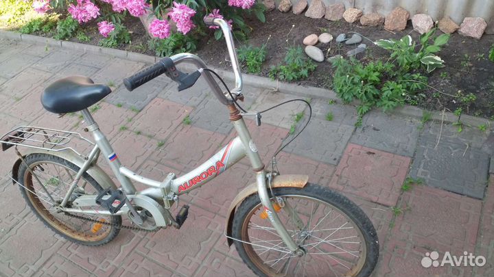 Подростковый складной велосипед бу