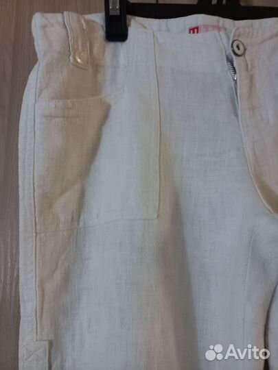 Женские льняные брюки 50р