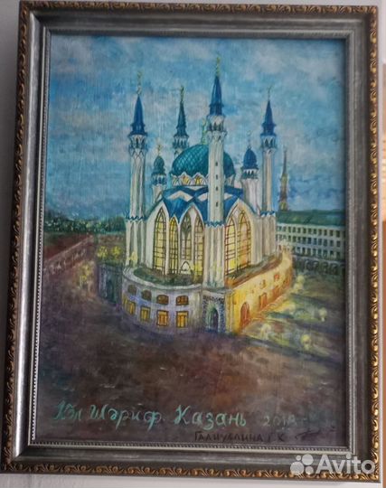 Картина маслом на холсте