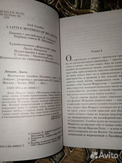 Джек Лондон. Маленькая хозяйка большого дома