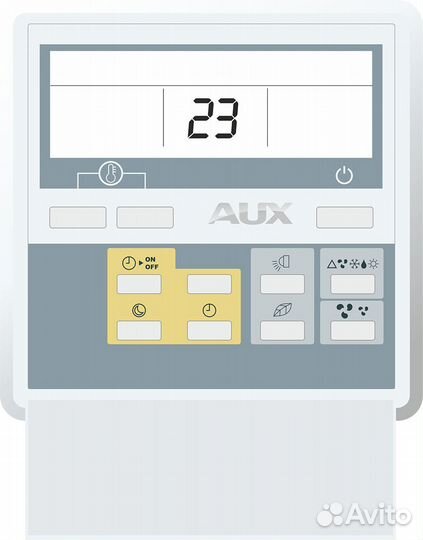 Канальный кондиционер AUX alld-H12/4R1C