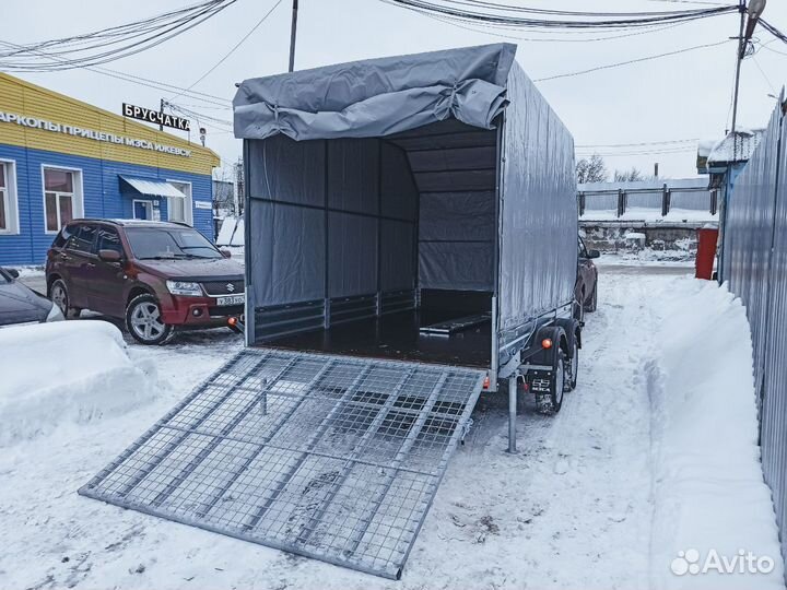 Прицеп для перевозки коммерческих, строит.грузов