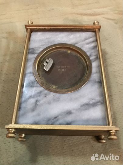 Часы настольные молния СССР