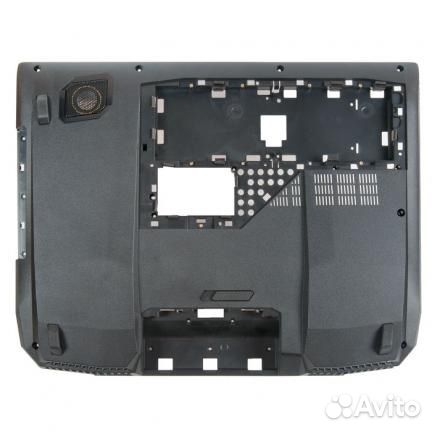 Нижняя часть корпуса для asus G750JZ черная с разб
