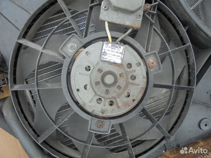 Кассета радиаторов Фольксваген Туарег 4.2i в сборе