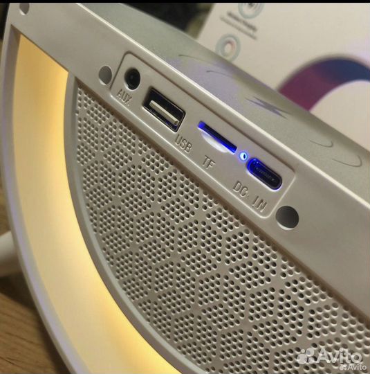 Ночник с беспроводной зарядкой Гугл