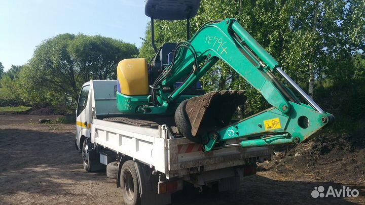 Услуги экскаватора Komatsu