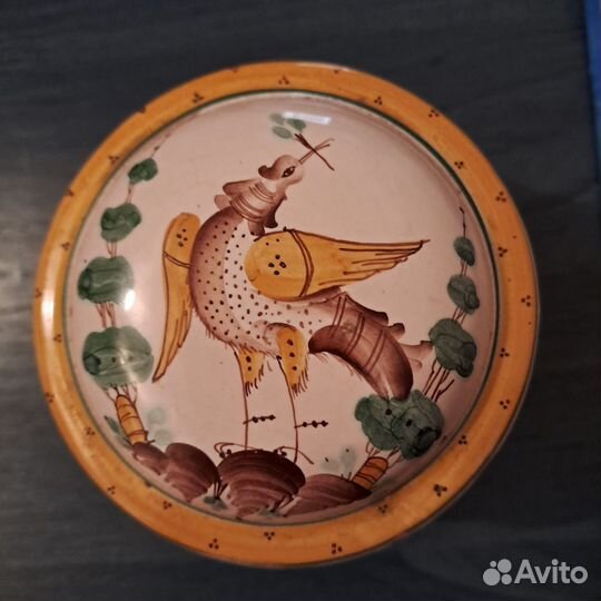 Авторская шкатулка, Гжель