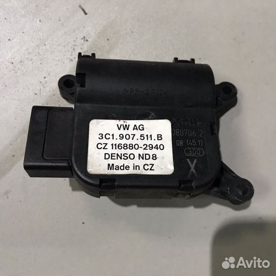 Актуатор печки 3C1907511B VW Passat (B6) 2005-2010