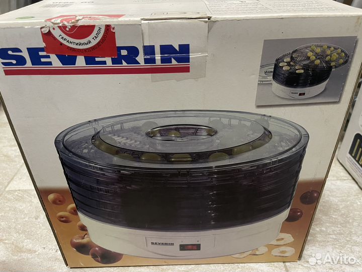 Сушилка severin для овощей, фруктов, грибов, ягод