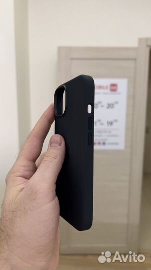 Apple Silicone Case MagSafe iPhone 14 Midnight