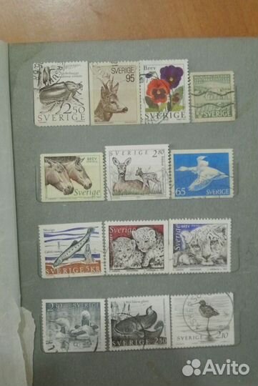 Марки с животными