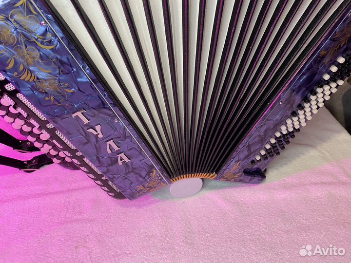 Баян Тула Бн 51 (46 на 80) Пятирядный лёгкий