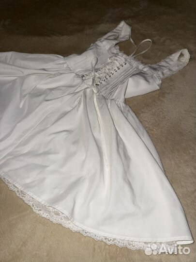 Платье корсетное летнее