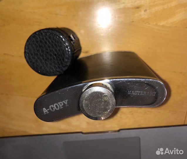 Фляжка Англия и 4 стопки Россия в коже