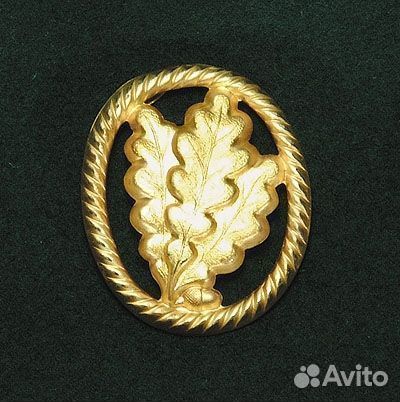 BW beret badge hunter troop old style metal