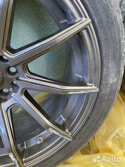 Разноширокие колеса в сборе R17