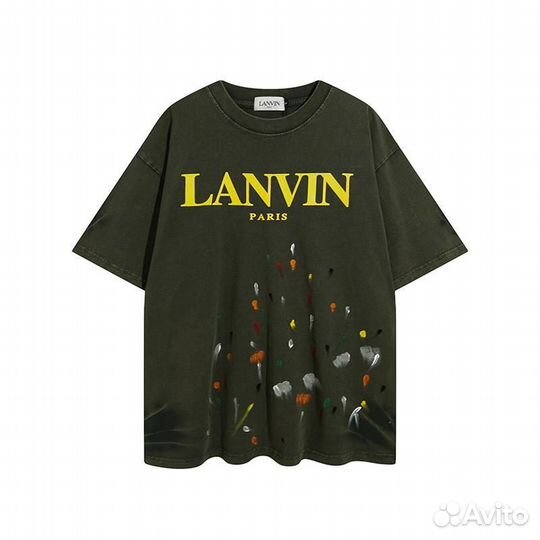 Футболка Lanvin Зеленая