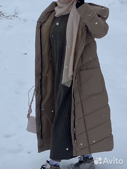 Куртка зимняя длинная