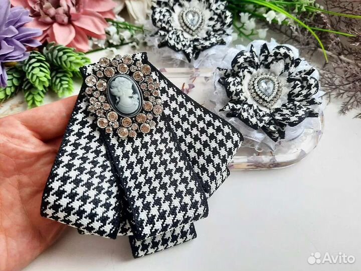 Галстук школьный для девочек