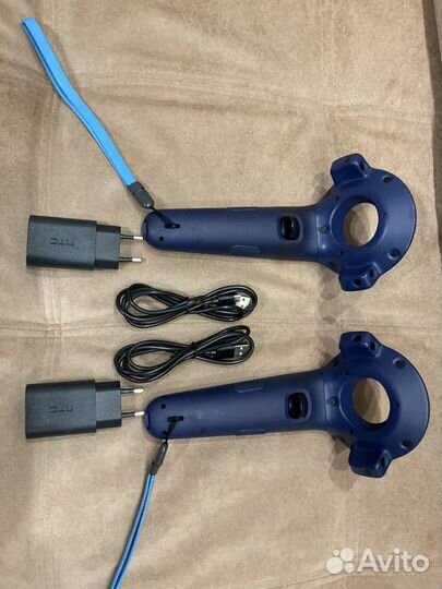 Htc vive pro 2.0 контроллеры комплект + чехлы