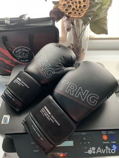 Боксерские перчатки 10 oz
