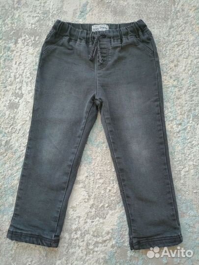 Джинсы на мальчика утепленные 98 104