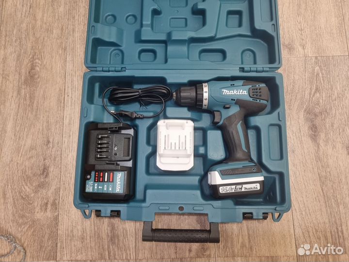 Новый, дрель шуруповерт Makita 14.4V