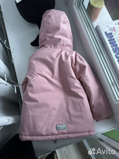 Куртка зимняя на девочку 92
