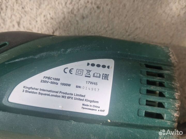 Триммер электрический для травы