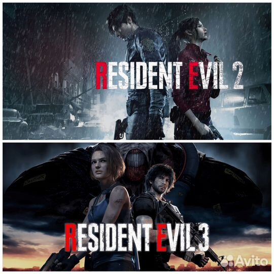 Resident evil 2 remake ps4/ resident evil 3 remake