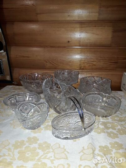 Посуда хрусталь