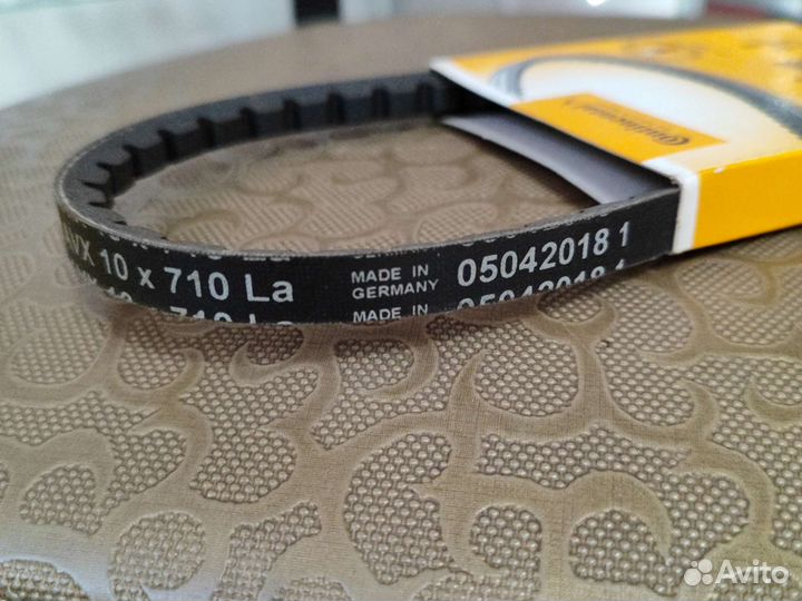 Ремень генератора клиновой ContiTech AVX10x710