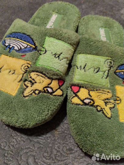 Теплые тапочки