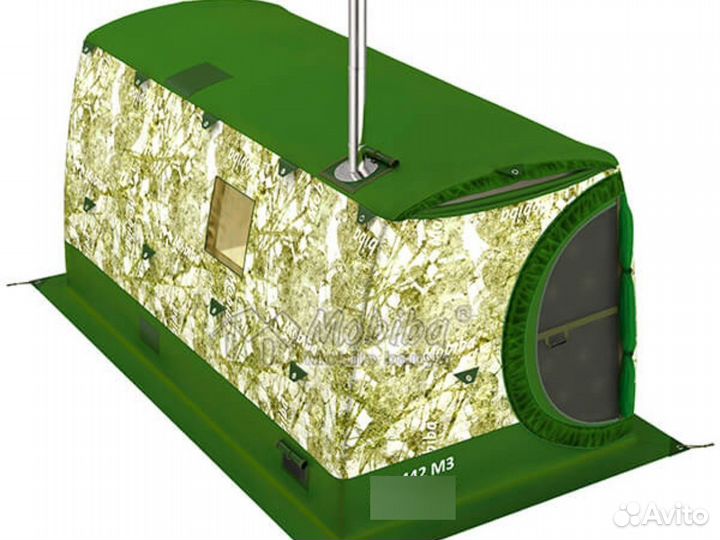 Отапливаемая зимняя палатка Мобиба «мб-442М3»