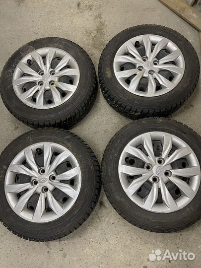 Комплект зимних колёс r15 185/65 4шт