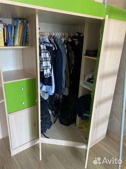 Детская кровать чердак