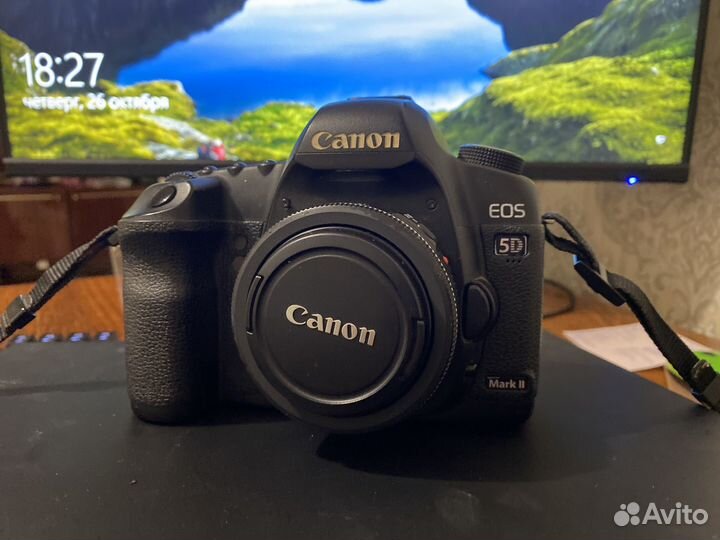 Фотоаппарат canon 5d mark ii + canon 40 mm 2.8