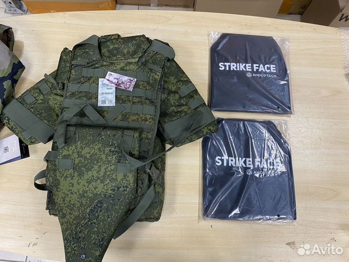 Ратник с баллистической защитой (грудь, спина, бок