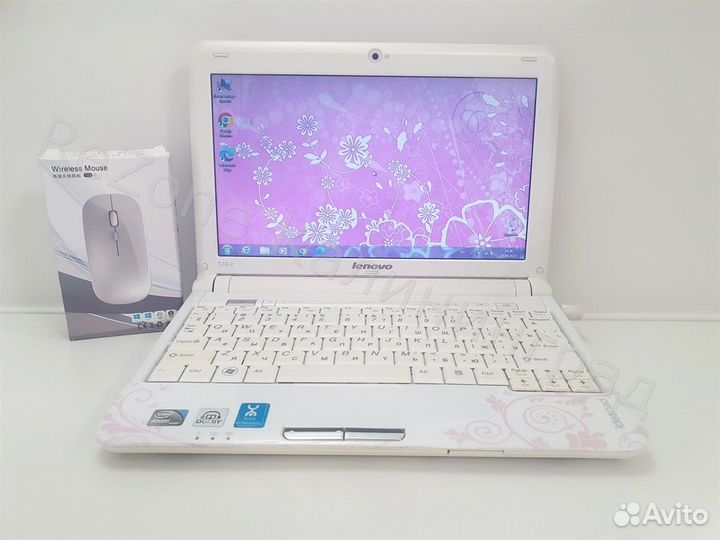 Компактный нетбук Lenovo, Intel, Гарантия