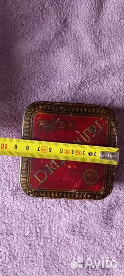 Жестяная коробка из под конфет СССР